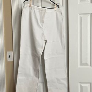 Chico's Elegant Cream Trousers